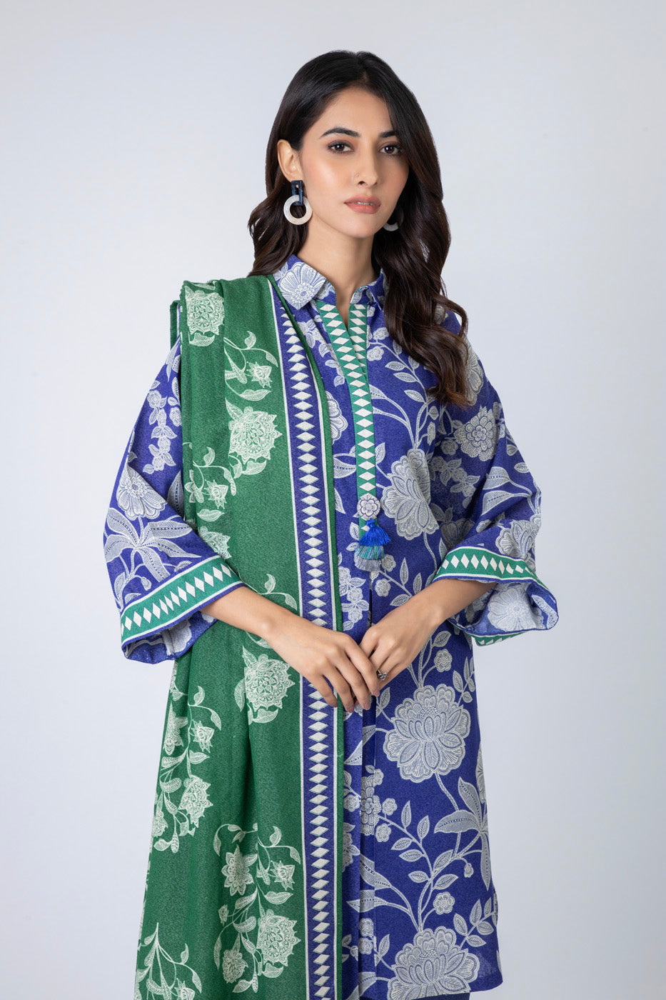 Alkaram FW34-24 Blue Online Shopping
