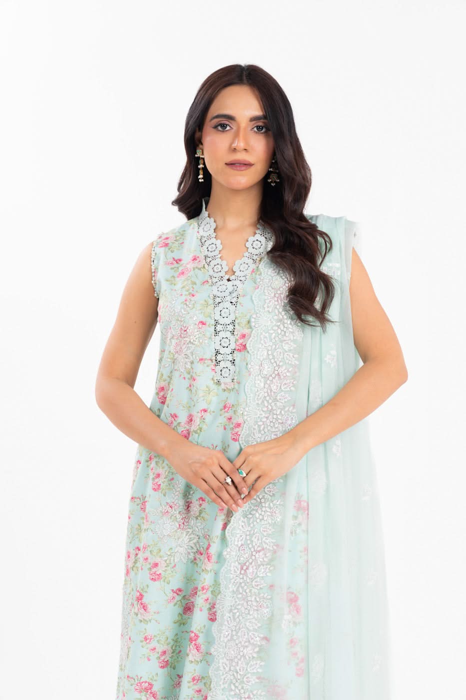 Alkaram Studio LL-08-25-1-Aqua Online Shopping