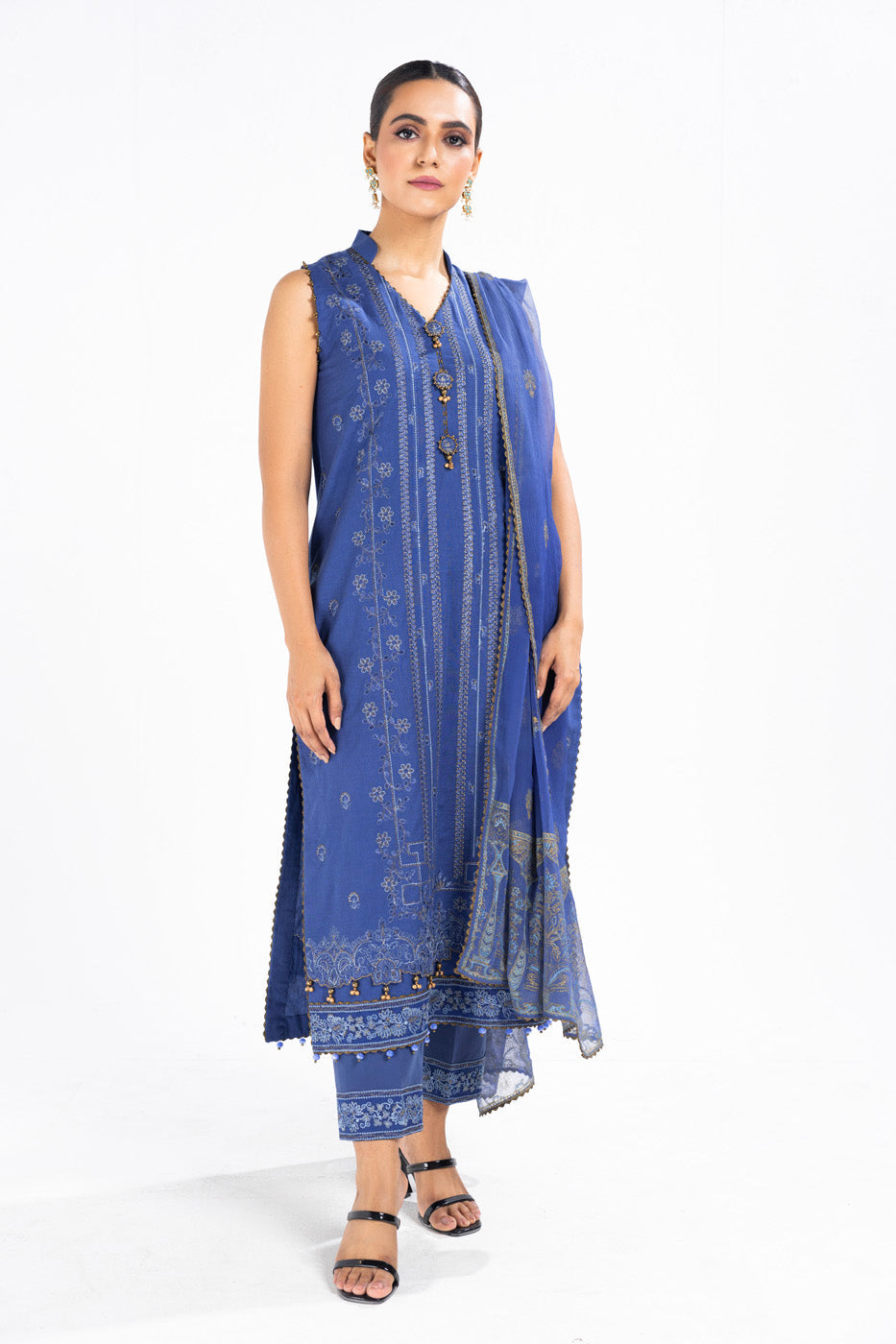 Alkaram M-13-24-2-Royal Blue Online Shopping