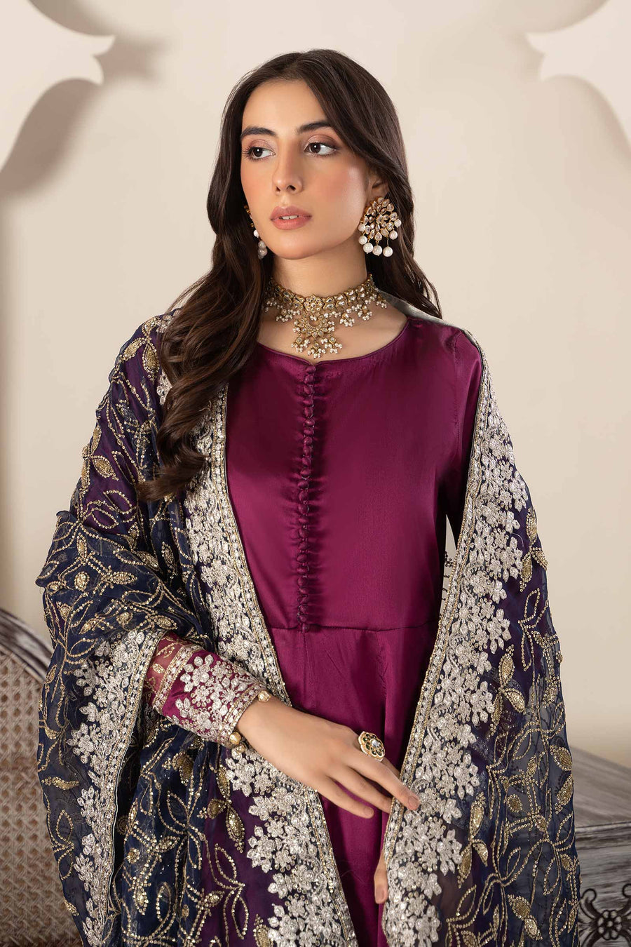 Maria B Fusion Pink SF-W23-62 Online Shopping