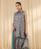 Sapphire U3PESG25V248 3 Piece Embroidered Silk Suit Online Shopping