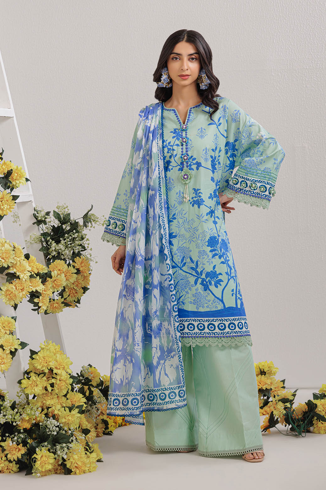 Bonanza Satrangi Gul - 2 PC (WU25SD2015) Online Shopping