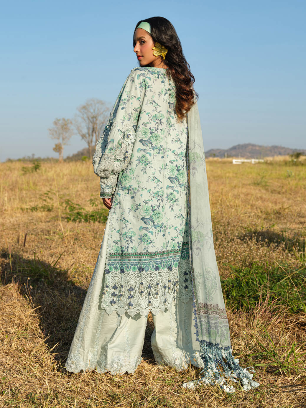 Bonanza Satrangi Abloom - 3 PC (WUS25P3015) Online Shopping