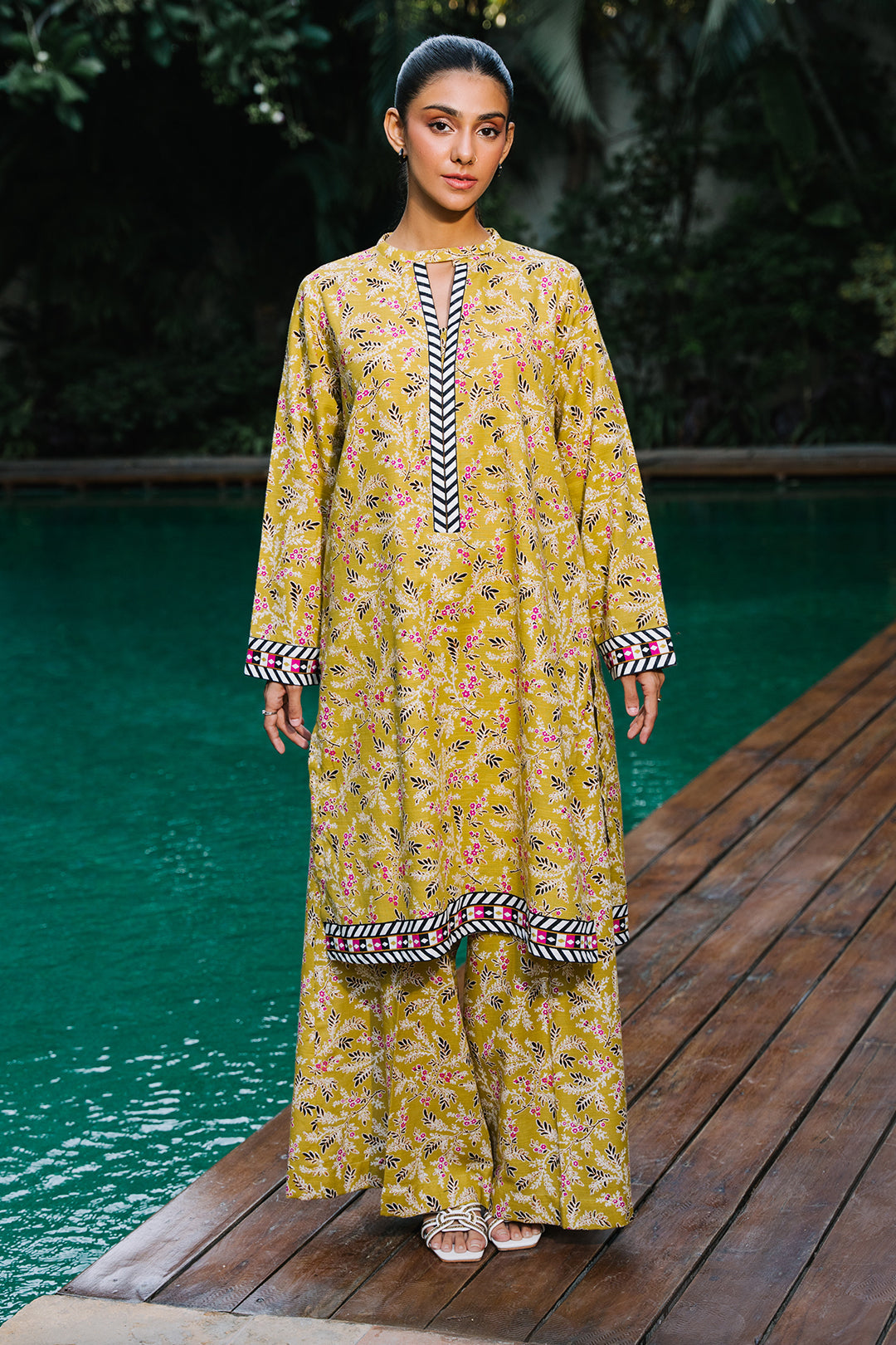 Zellbury Shirt Shalwar - 0164 Online Shopping