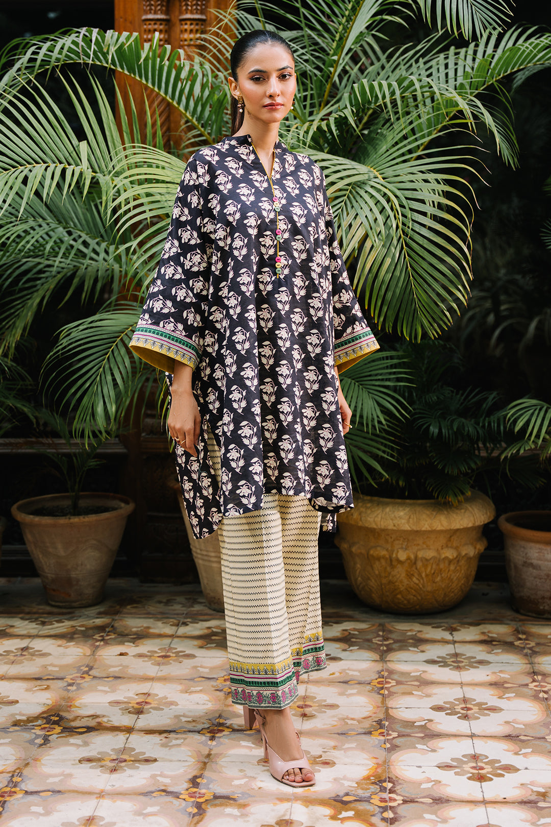 Zellbury Shirt Shalwar - 0166 Online Shopping