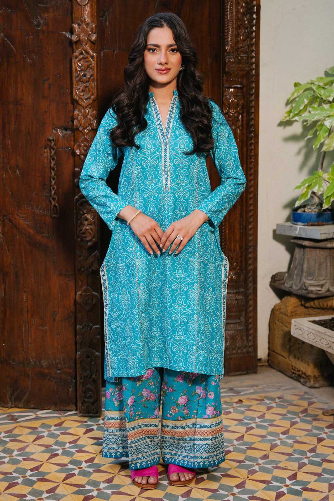 Zellbury Shirt Shalwar - 0168 Online Shopping