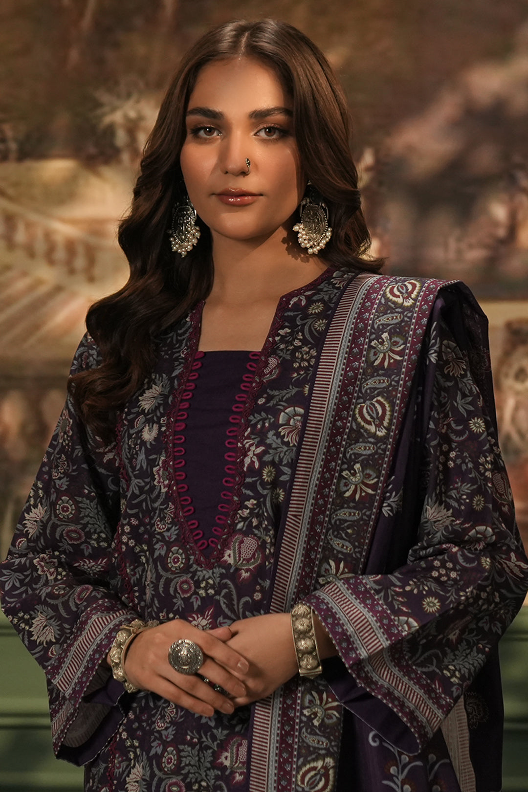 Zellbury Shirt Shalwar Dupatta - 0355 Online Shopping