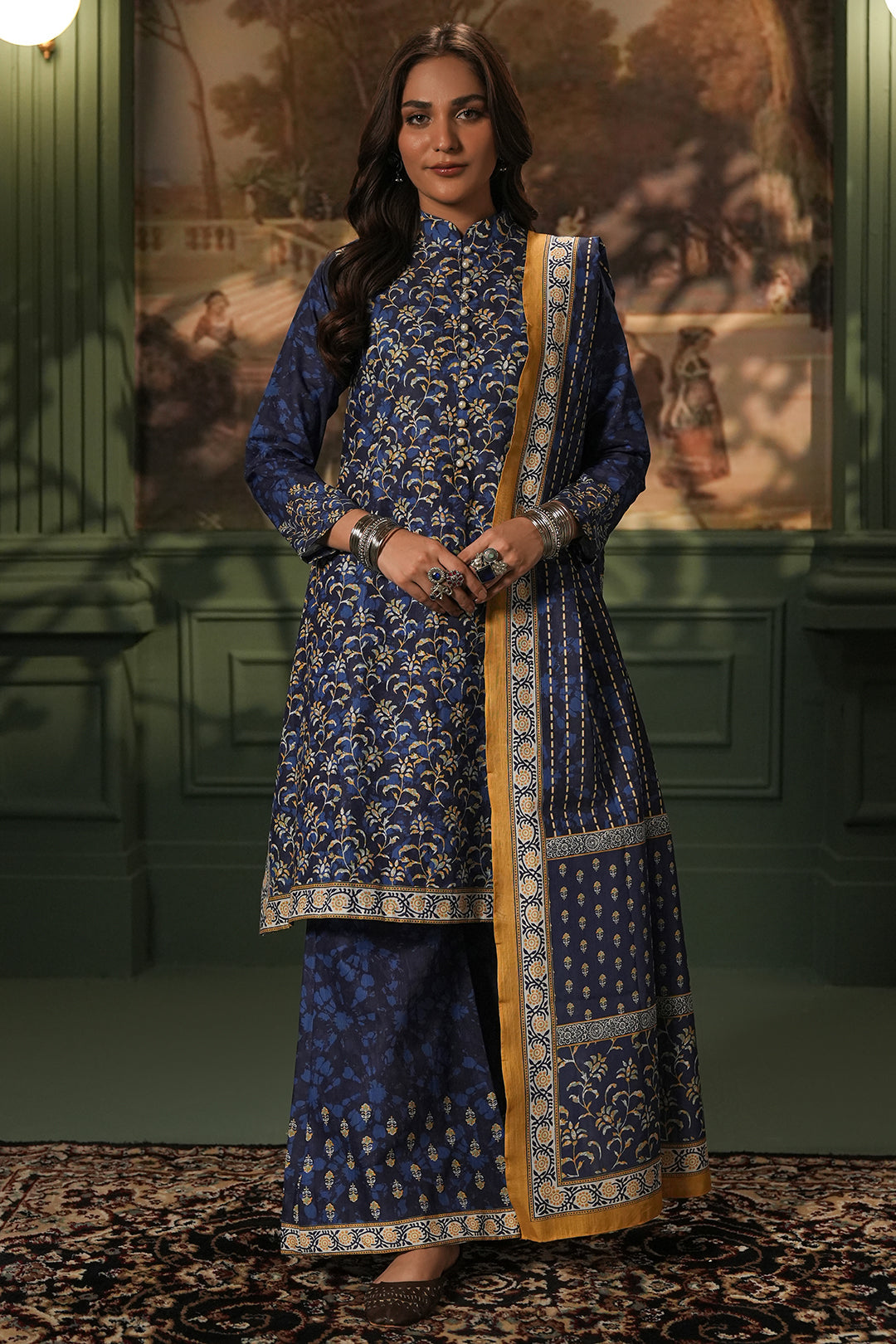 Zellbury Shirt Shalwar Dupatta - 0471 Online Shopping