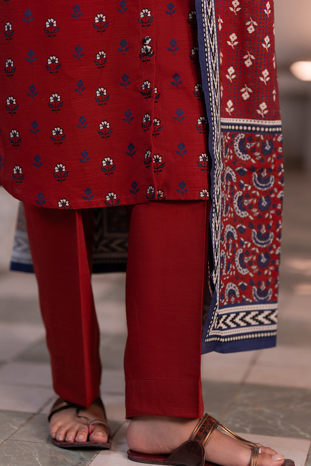 Zellbury Shirt Shalwar Dupatta - 0514 Online Shopping