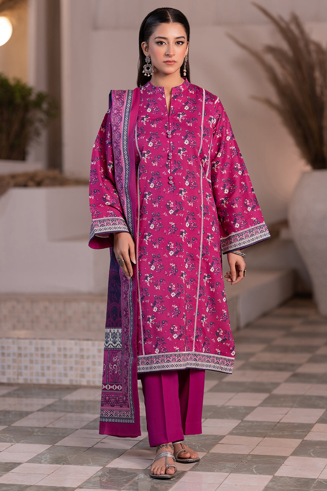 Zellbury Shirt Shalwar Dupatta - 0515 Online Shopping