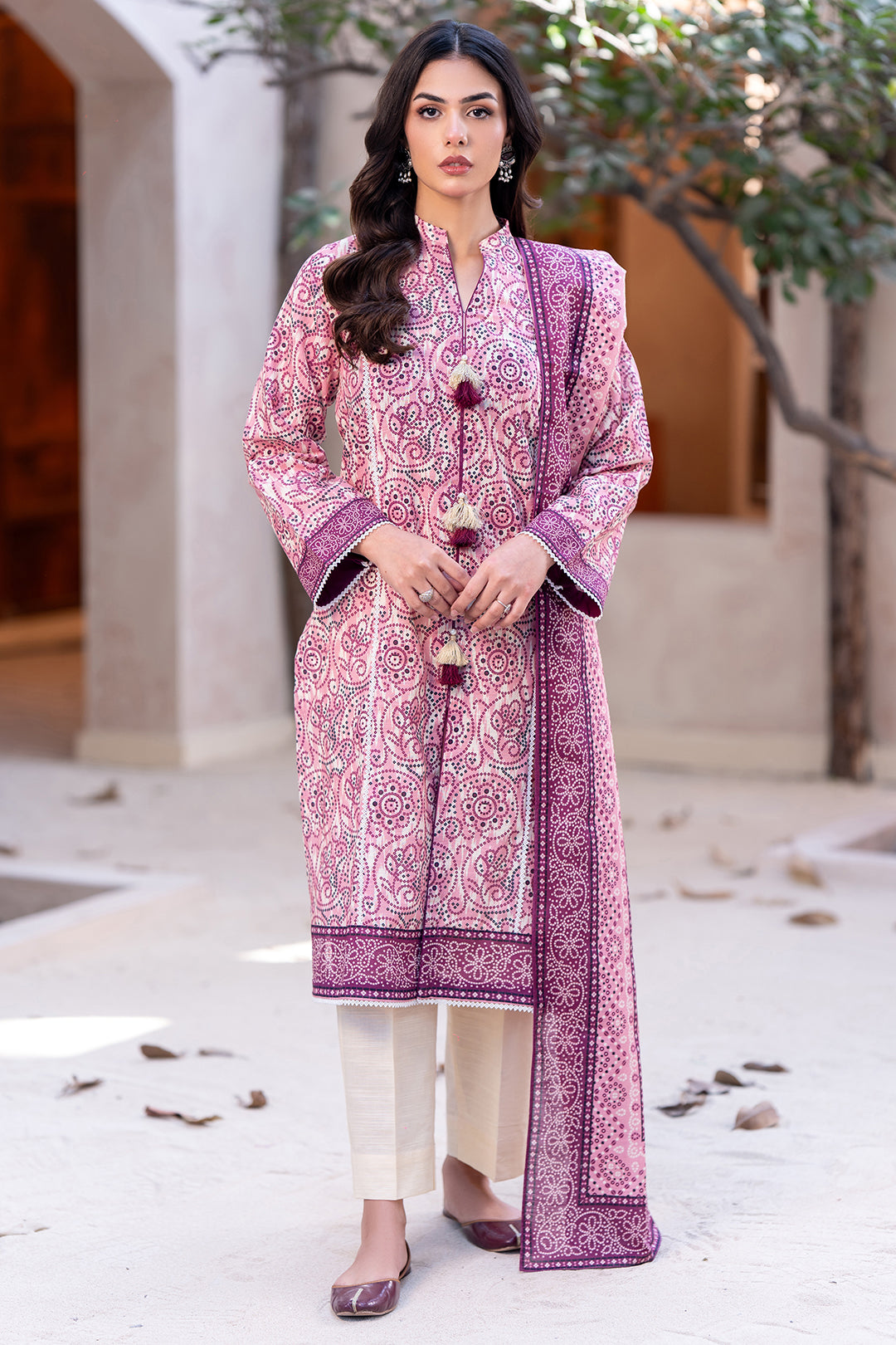 Zellbury Shirt Shalwar Dupatta - 0565 Online Shopping