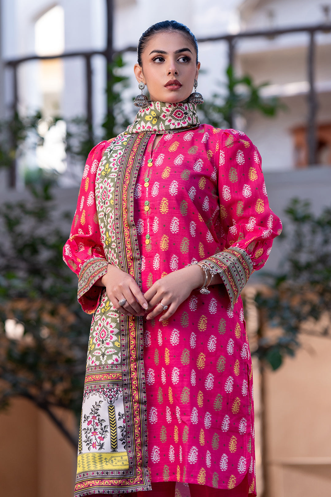 Zellbury Shirt Shalwar Dupatta - 0572 Online Shopping