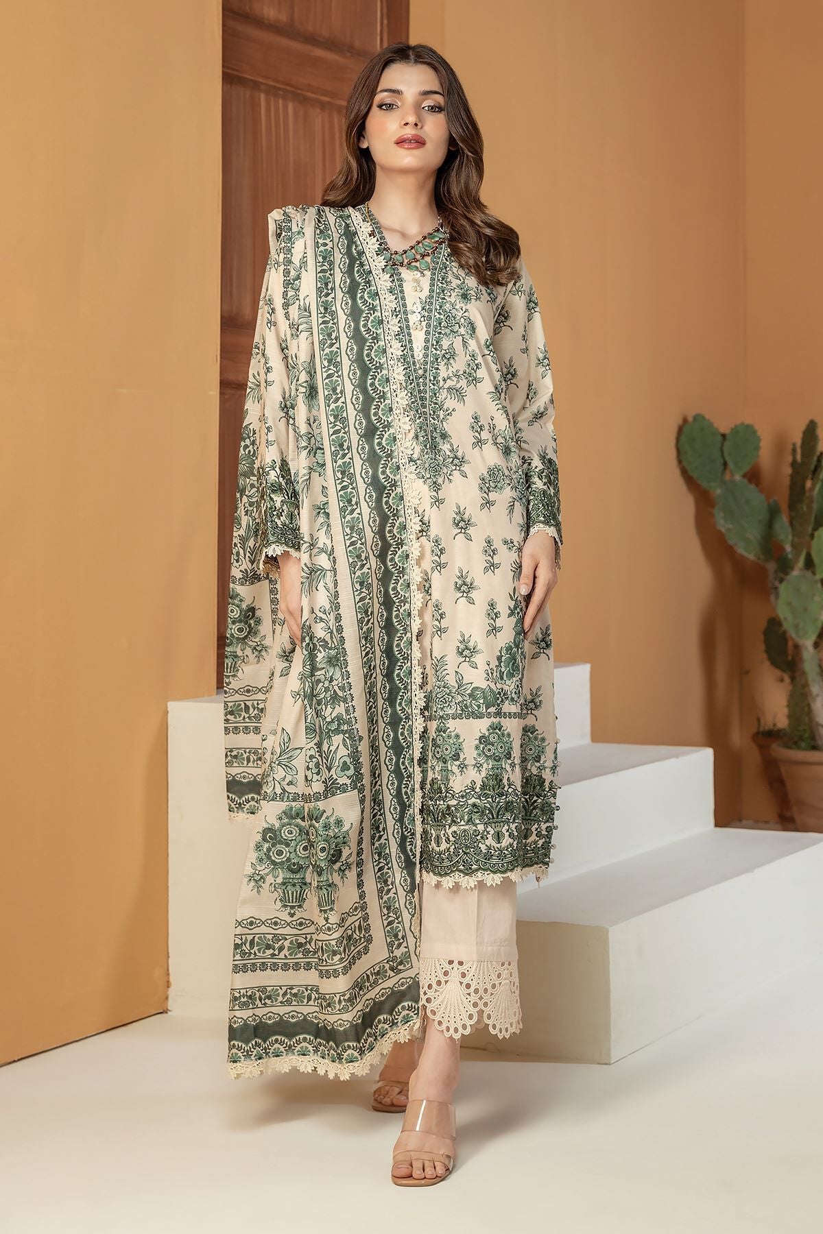 Khaadi BSL240302 Green Online Shopping