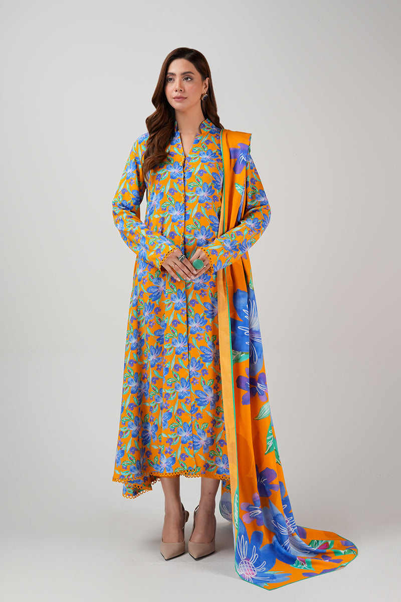 Bareeze PR1773 Yellow Winter Fall 2024