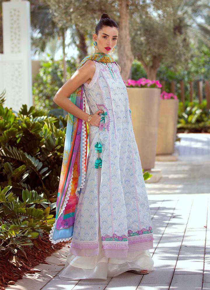 Farah Talib Aziz Esme Palms Mera Luxe Lawn 2,021