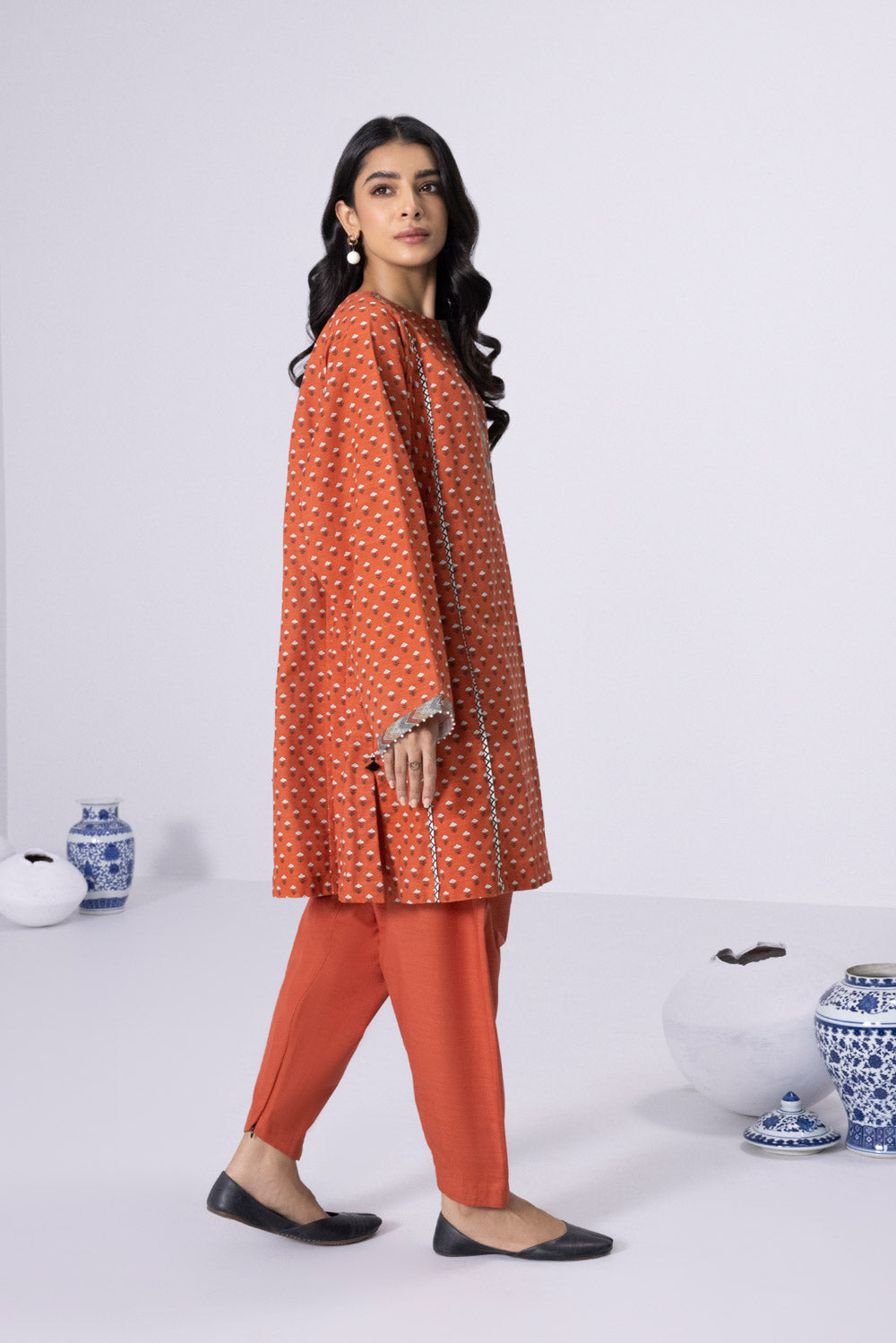 Sapphire U1 DY22V8 1 1 Printed Khaddar Shirt Winter Vol 1 2022 Online Shopping