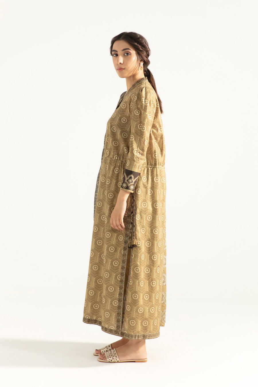 Sapphire U2 DY22V5 2 2 Piece Printed Cotton Suit Intermix Collection 2022 Online Shopping