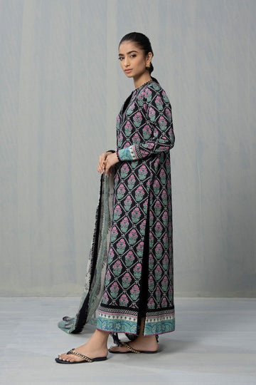 Sapphire U2 DY22V5 3 2 Piece Printed Cotton Suit Intermix Collection 2022 Online Shopping