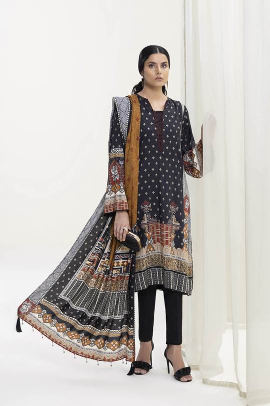 Cecily Sapphire Viscose Linen Collection 2021