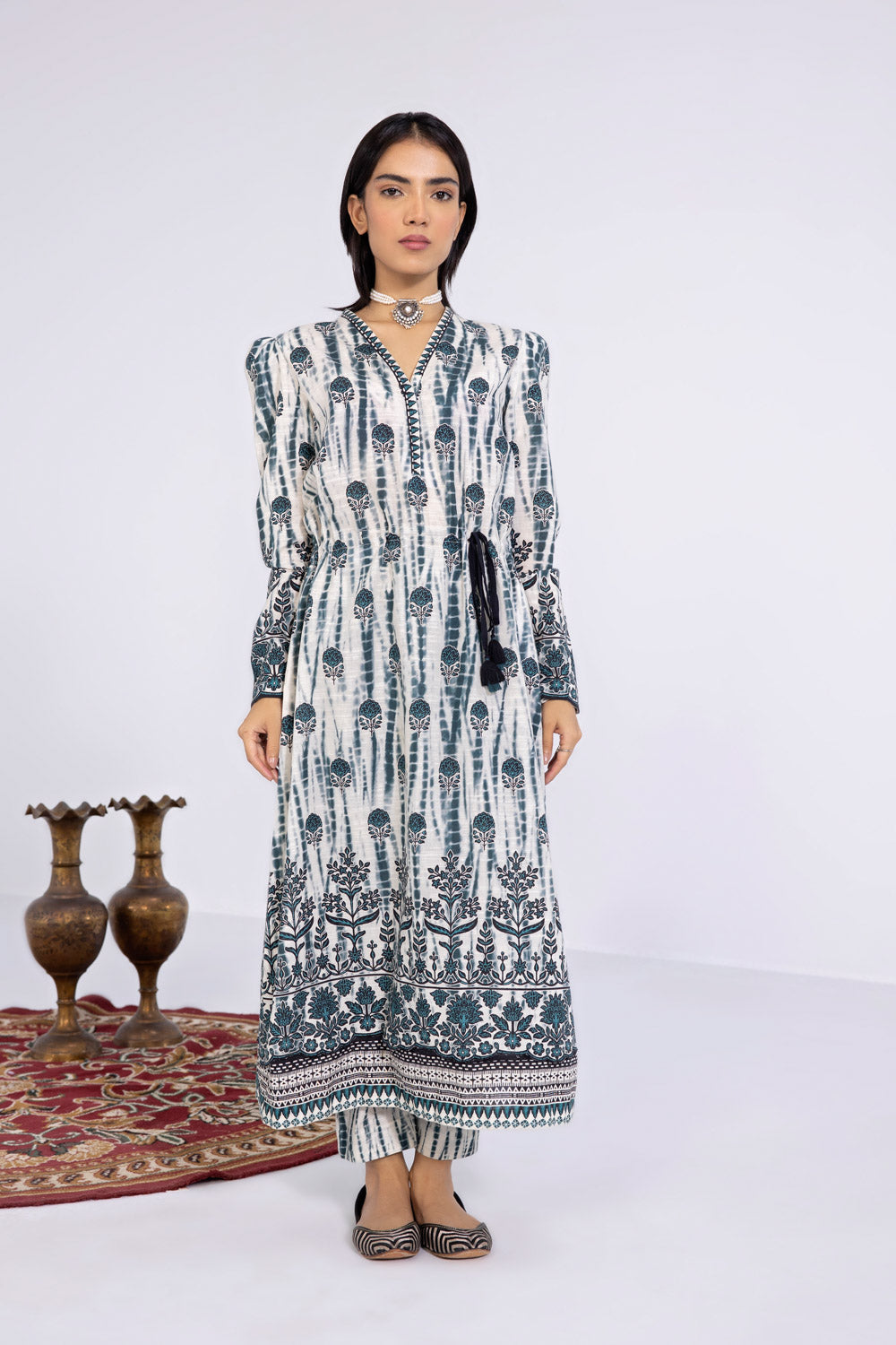 Sapphire U2 PP22V8 8 1 S 2 Piece - Printed Khaddar Suit Winter Vol 1 2022 Online Shopping