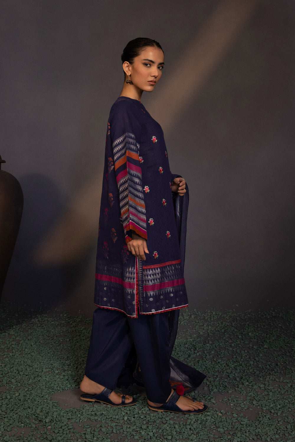 Sapphire U3E CL22V8 8 1 3 Piece - Embroidered Jacquard Suit Winter Vol 1 2022 Online Shopping