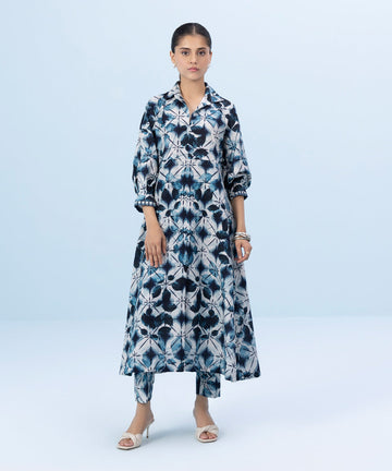 Sapphire U3P-DY23V9-9 2 Piece Printed Khaddar Suit Winter Collection Online Shopping