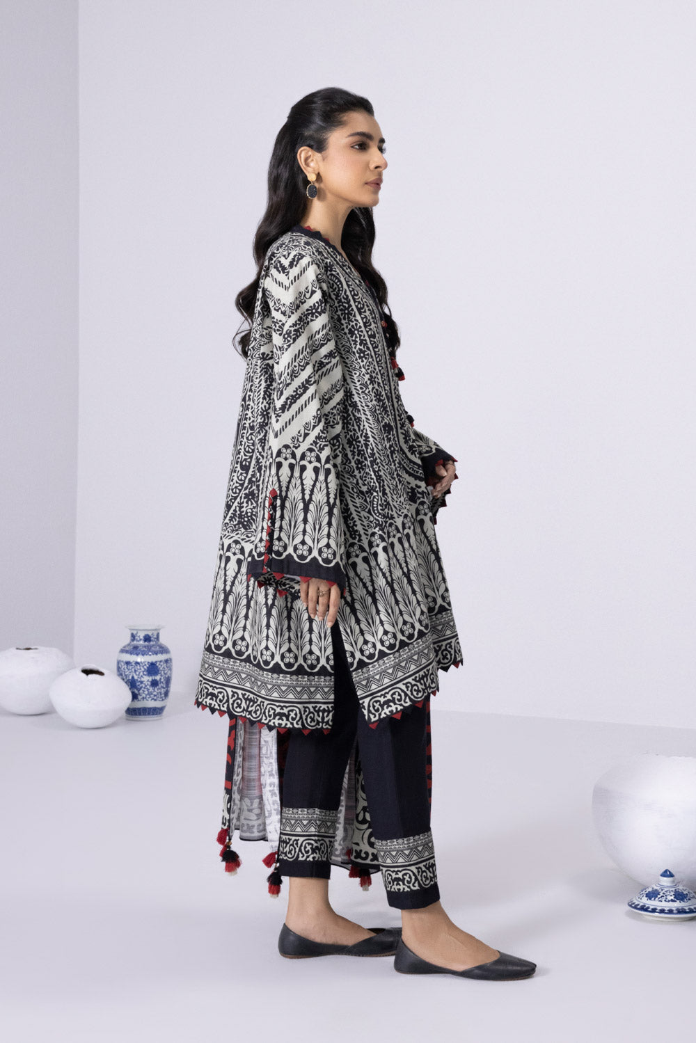 Sapphire U3 PP22V8 8 1 S 3 Piece - Printed Khaddar Suit Winter Vol 1 2022 Online Shopping