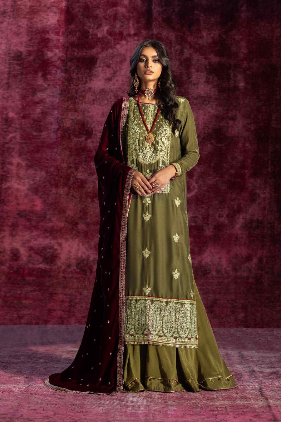 Nadine Sapphire Festive Fall 2021