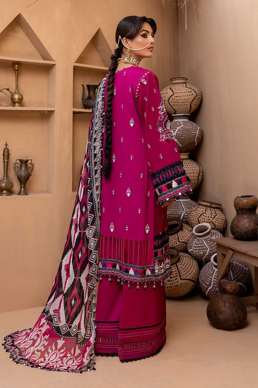 Adan Libas Paprika Aangan 2022 Online Shopping