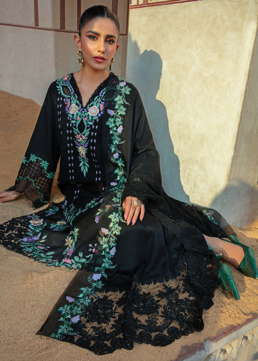 Crimson Melody in Vines- CRWP 1B Amal Winter Pret Online Shopping