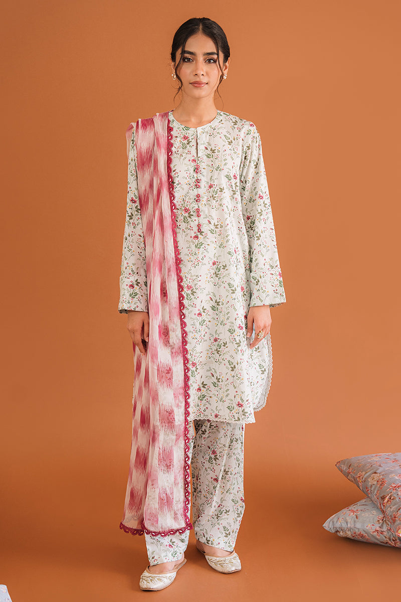 Cross Stitch Subtle Allure Petals Prints Lawn Collection Online Shopping