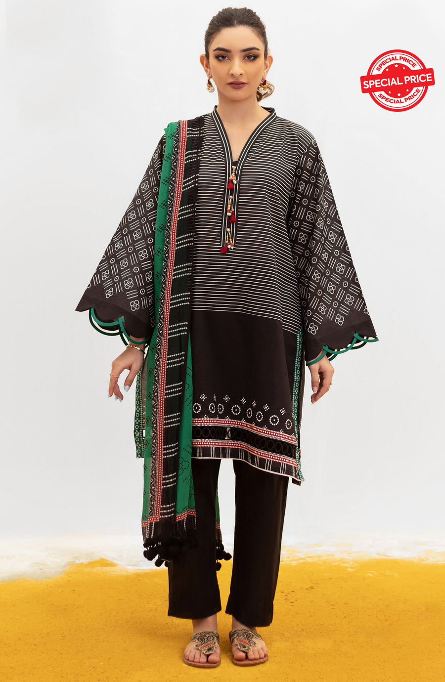 Orient NRDS 21 095 U Black Summer Spring Lawn 2022 Online Shopping