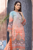 Adan Libas Pale Chestnut Digital Printed & Embroidered Lawn 2PC 2022 Online Shopping