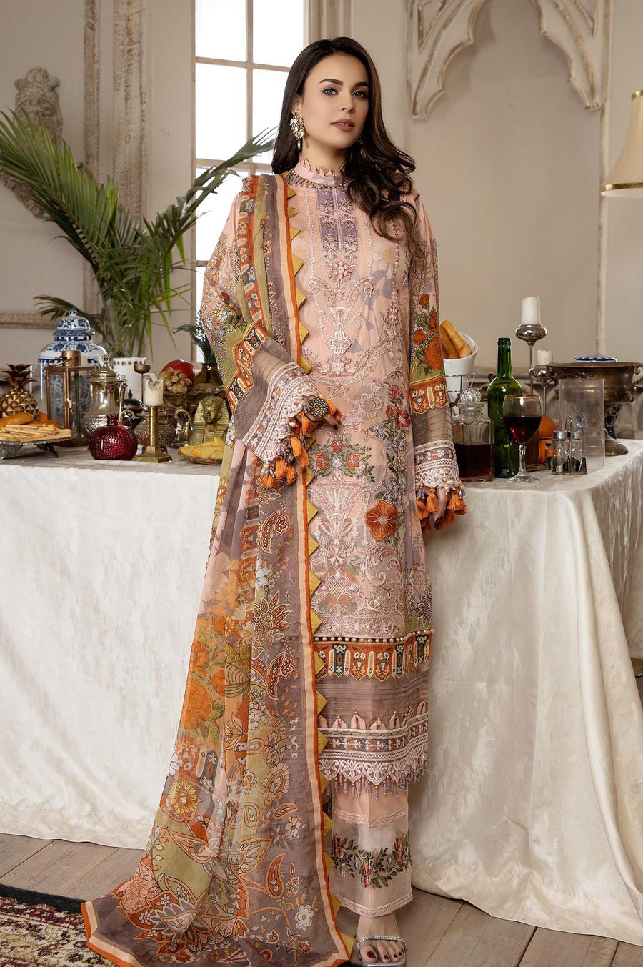 Adan Libas Flame Pea Carnation 2022 Online Shopping