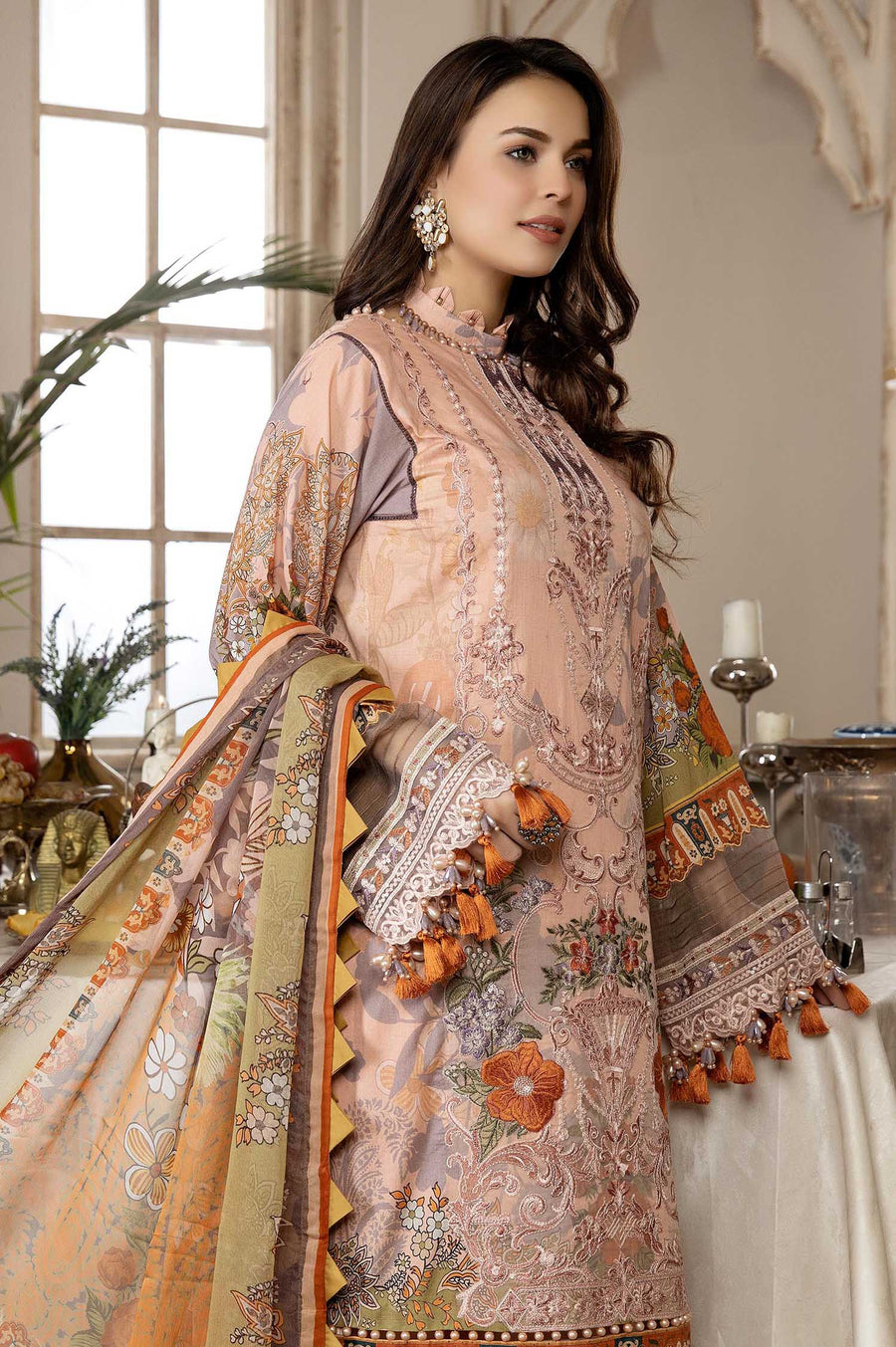 Adan Libas Flame Pea Carnation 2022 Online Shopping