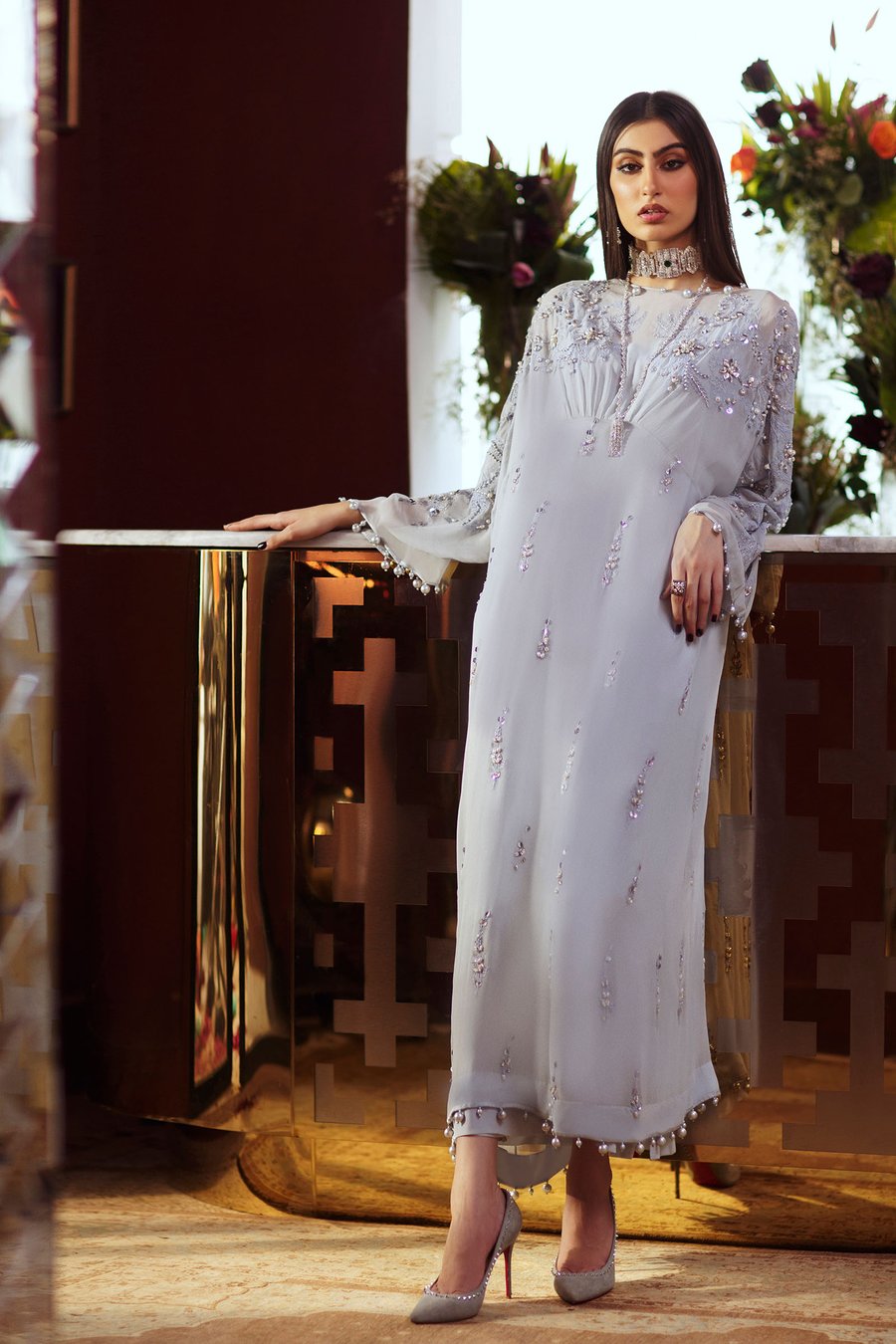 Poussi?re De Lune Ep-20313 Elan Pakistani Branded Original Suit
