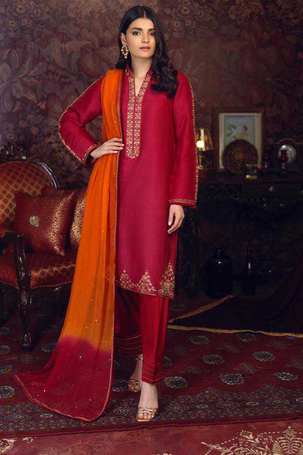 Zaaviay Aabroo Arzish Raw Silk Luxury Collection 2020 | Zaaviay Arzish Collection