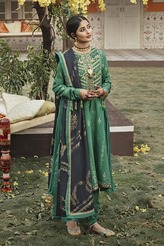 Mauj-E-Darya-B Cross Stitch Rim Jhim Eid Collection 2021