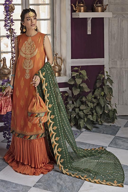 Jahan-Ara-B Cross Stitch Rim Jhim Eid Collection 2021