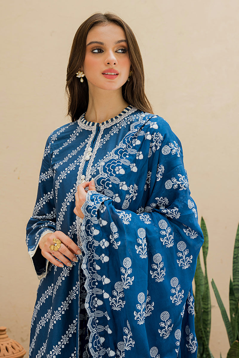Cross Stitch  Mystique Blue Seher Premium Cambric Collection 2022 Online Shopping