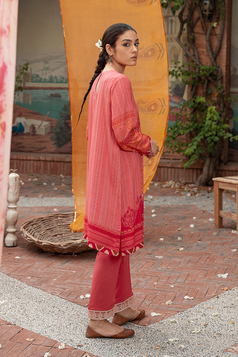 Cross Stitch Clader Carmine-2pc- Linen Suit Winter Edit 1 Khaddar Linen 2022 Online Shopping