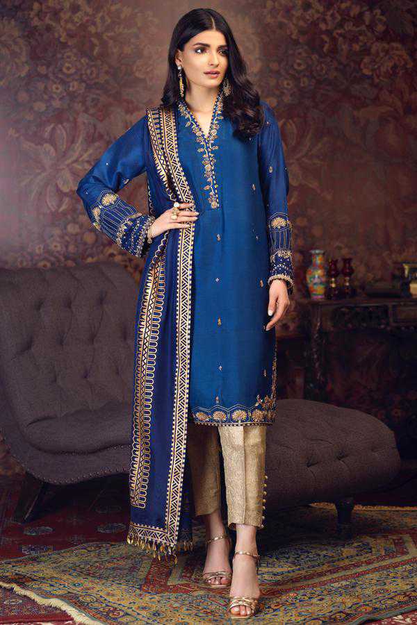 Zaaviay Eshal Arzish Raw Silk Luxury Collection 2020 | Zaaviay Arzish Collection