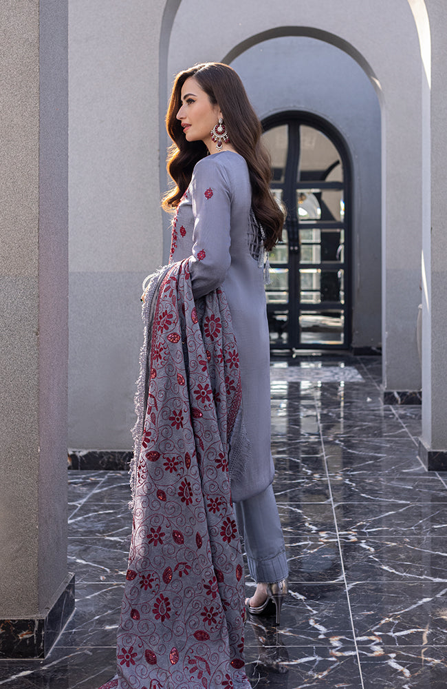 Alzohaib MEL-22-08 Mahiymaan Luxury Lawn 2022 Online Shopping