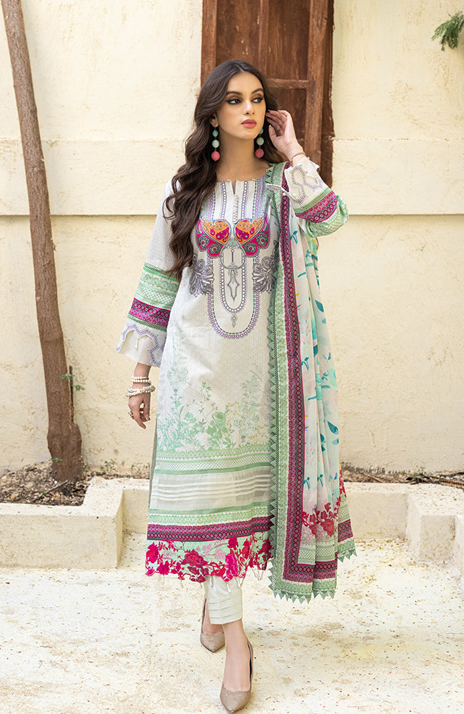 Al Zohaib SSBP-22-09 Sunshine Bloom Cotton Silk Printed Edition 2022 Online Shopping