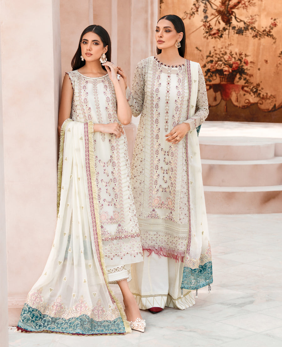 Xenia Formals Berina Mehfilen Luxury Chiffon Collection 2022 Online Shopping