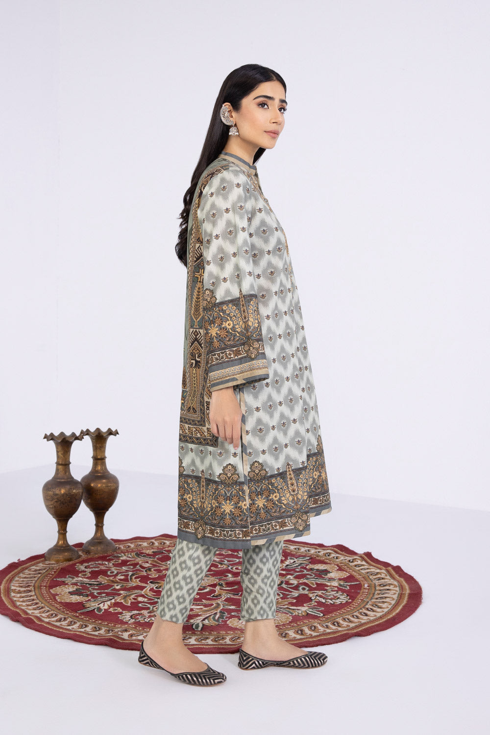 Sapphire U2E SG22V8 10 1 2 Piece - Embroidered Khaddar Suit Winter Vol 1 2022 Online Shopping