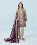 Sapphire U3P-DY23V9-23 3 Piece Printed Khaddar Suit Winter Collection Online Shopping