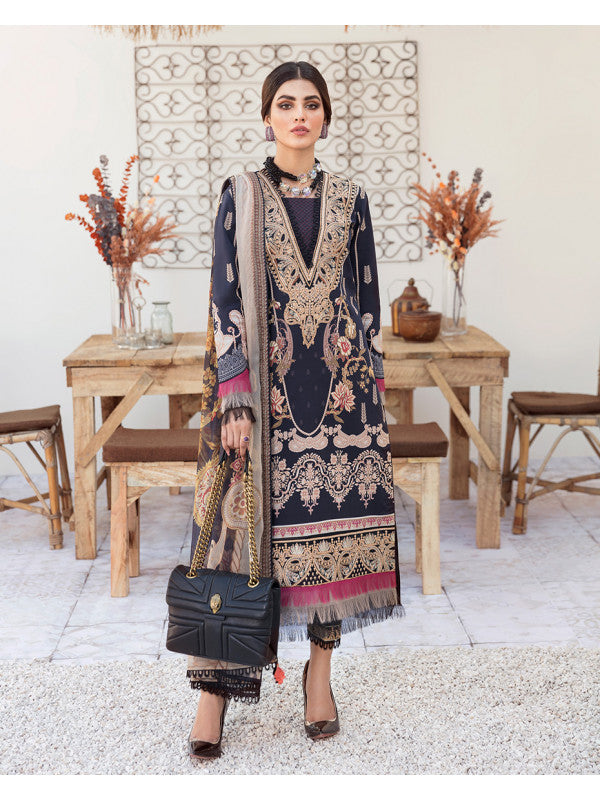 Gulaal Nura 09   Luxury Lawn  2022 Online Shopping
