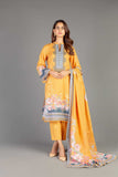 Bareeze Printed Pr52 Yellow Collection 2021