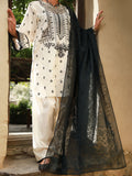 Almirah Black &amp; White Jacquard ALP-3PS-1409 Festive Collection  2022 Online Shopping